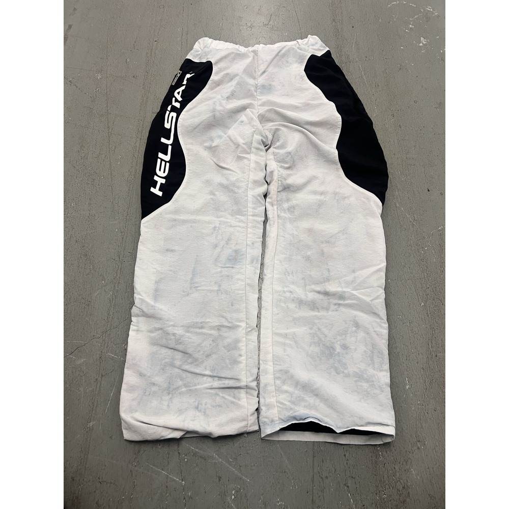 Hellstar Men's Small‎ Black White Athletic Track Pants NFC Authentic Streetwear